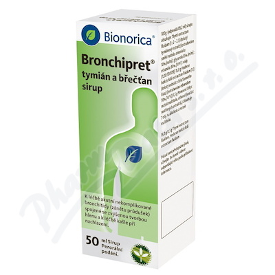 Bronchipret Tymián a Břečťan sir.1x50ml
