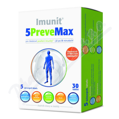 5PreveMax Imunit nukleotidy+betaglukan tbl.30