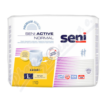 Seni Active Normal Large ink.plen.kalhotky 10ks