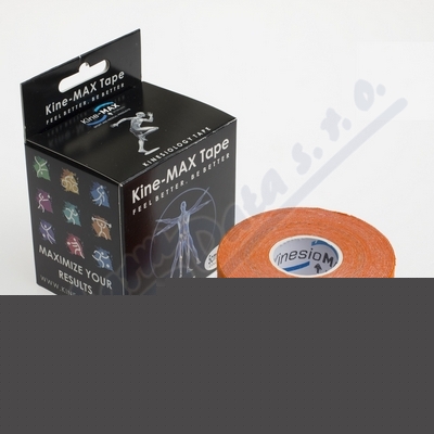 Kine-MAX Classic kinesiology tape oranžový 5cmx5m