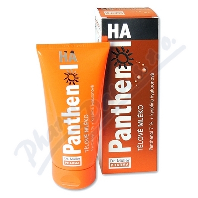 Panthenol HA tělové mléko 7% 200ml Dr.Müller