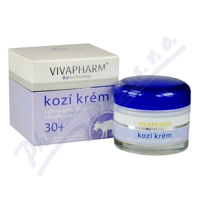 VIVAPHARM kozí krém výživný pleťový 30+ 50ml