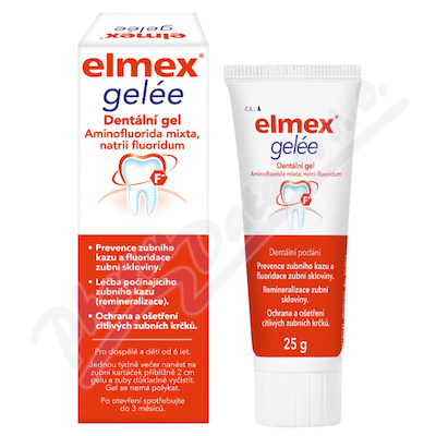 Elmex Gelée 33.19mg/g+22.1mg/g dnt.gel 25g