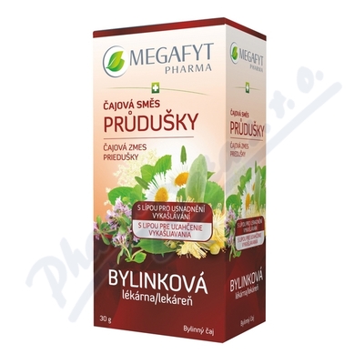 Megafyt Bylink.lékárna Čaj.směs průdušky 20x1.5g