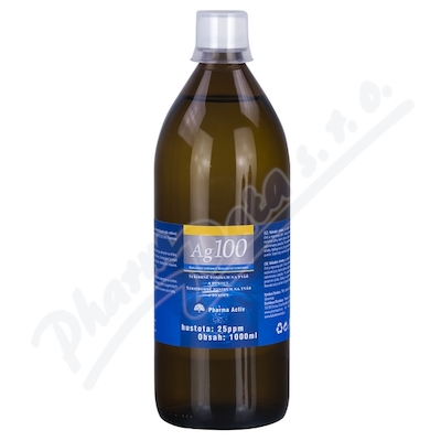 Koloidní stříbro Ag100 25ppm 1000ml