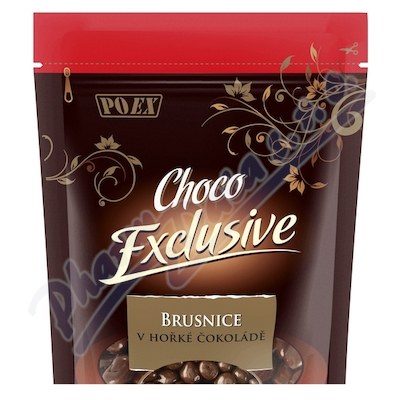 POEX Choco Exclusive Brusnice v hořké čoko.175g