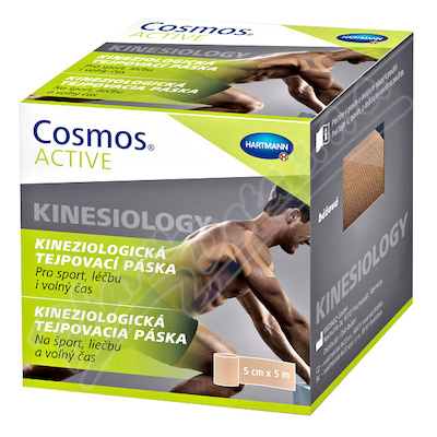 Cosmos Active Kinezio tejp.páska béžová 5cmx5m