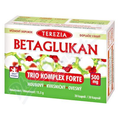 TEREZIA Betaglukan Trio komplex forte cps.30