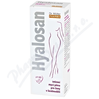 Hyalosan intimní mycí pěna 150ml Dr.Müller