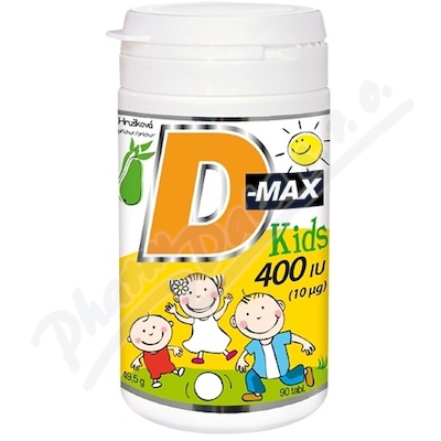 D-Max Kids 400 IU tbl.90