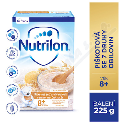 Nutrilon Obil.-ml.kaše pišk.7druhů obilin 225g 8M+