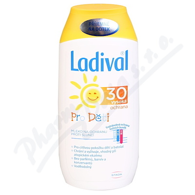 Ladival dětská pokožka mléko OF30 200ml