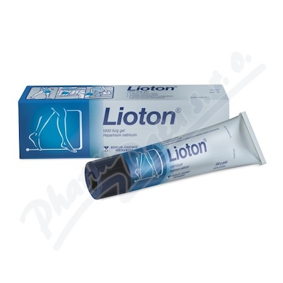 Lioton 1000IU/g gel 100g