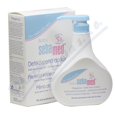 SEBAMED Dětská pěnová koupel s pump.500ml