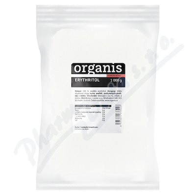 Organis Erythritol 1000g