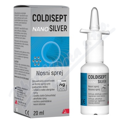 Coldisept nanoSilver nosní sprej 20ml