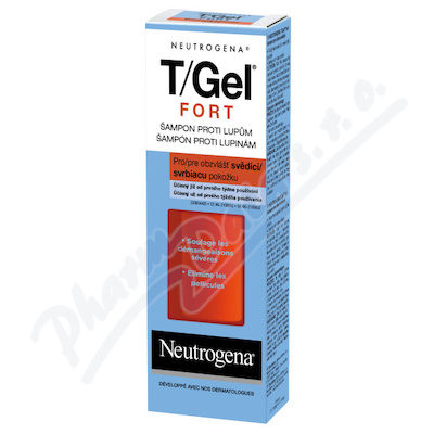 Neutrogena T/Gel Fort šampon svědící pokožka 150ml