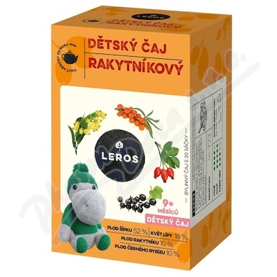 LEROS Dětský čaj Rakytníkový 20x2g