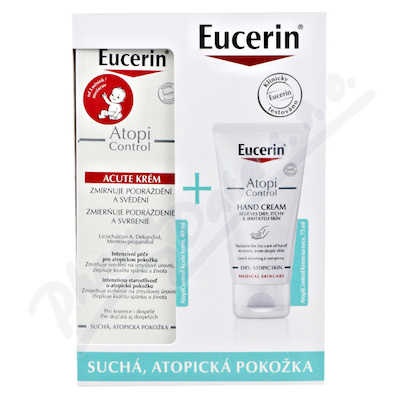 Eucerin AtopiControl atopická pokožka Vánoce 2023