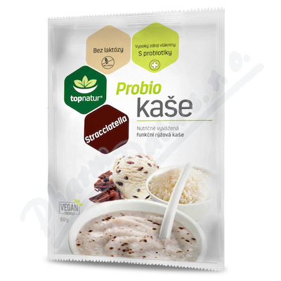 Topnatur Probio rýžová kaše stracciatella 60g