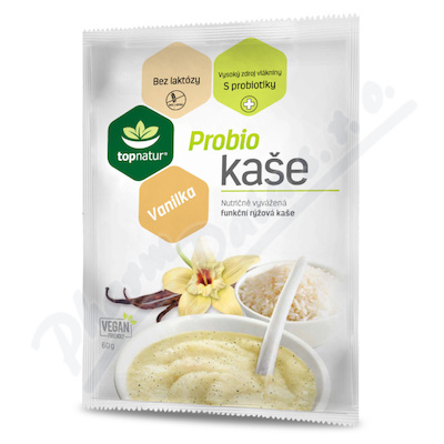 Topnatur Probio rýžová kaše vanilka 60g