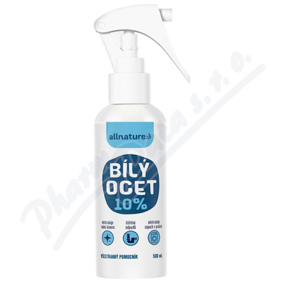 Allnature Bílý ocet 10% 500ml