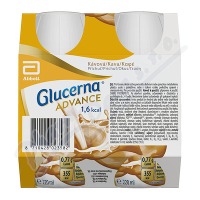 Glucerna Advance 1.6kcal kávová př.por.sol.4x220ml