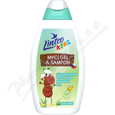 Linteo Kids mycí gel a šampon 425ml