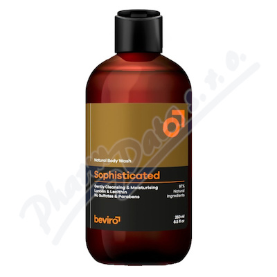 Beviro Sophisticated Přírodní sprchový gel 250ml