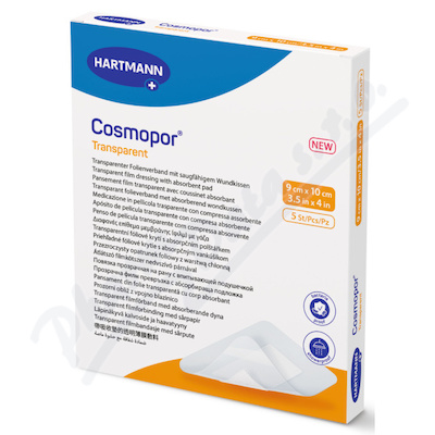 Cosmopor transparent 9x10cm sterilní 5ks