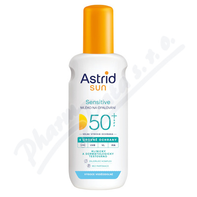 Astrid SUN Sensitive opal.mléko sprej SPF50+ 150ml