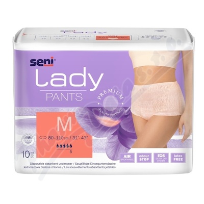 Seni Lady Pants inkont.plen.kalhotky M 10ks
