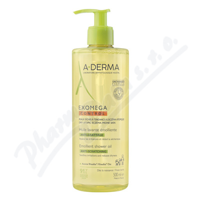 A-DERMA Exomega CONTROL Zvláč.sprchový olej 500ml