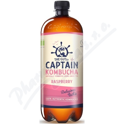 The Gutsy Captain Kombucha malina BIO 1l