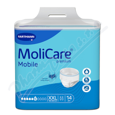 MoliCare Mobile Inkon.kalh.natahovací 6k XXL 14ks