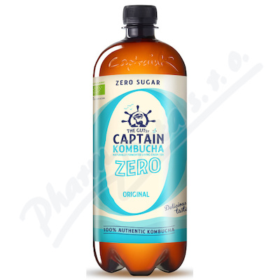 The Gutsy Captain Kombucha original zero BIO 1l