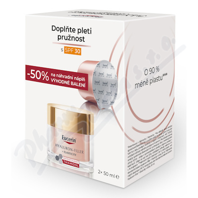 Eucerin Hyal-Fill+Elast.Rosé d.k.SPF30+ref.2x50ml