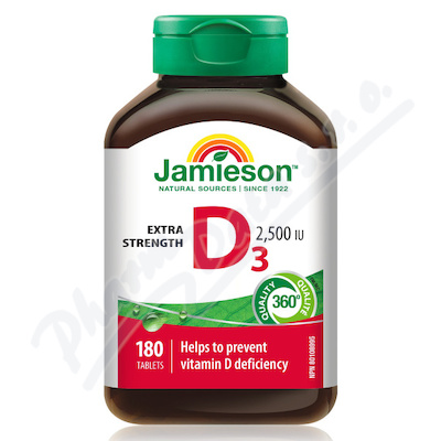 JAMIESON D3 2500IU tbl.180