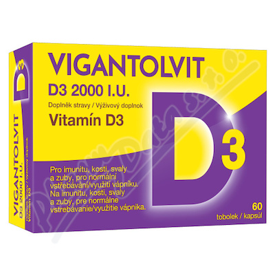 Vigantolvit D3 2000 I.U. tob.60