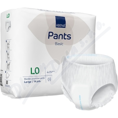 Inkont.navlék.kalhotky Abena Pants Basic L0 14ks