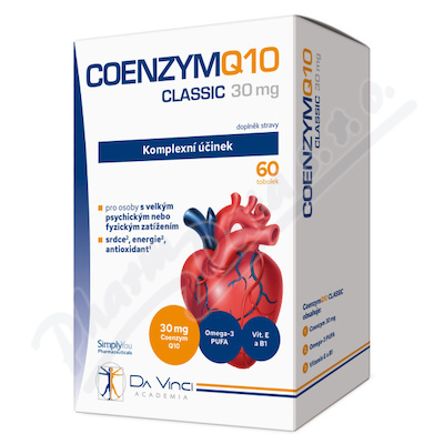 Coenzym Q10 Classic 30mg Da Vinci Academia tob.60