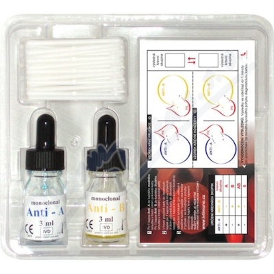 ABO souprava k lůžku monoklonární