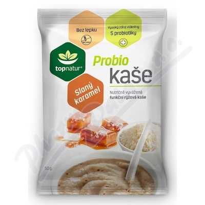 Topnatur Probio rýžová kaše slaný karamel 50g
