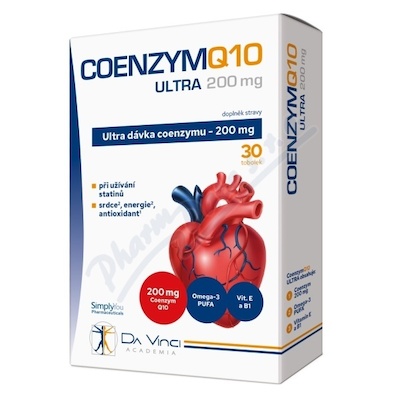 Coenzym Q10 Ultra 200mg Da Vinci Academia tob.30