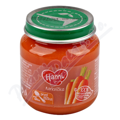 Hami Mrkvička první lžička 125g 4M+