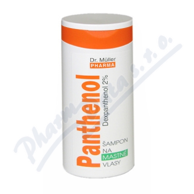 Panthenol šampon na mastné vlasy 250ml Dr.Müller