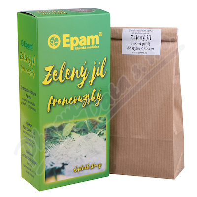 Zelený jíl sypký 170g Zentrichova apatyka-Parma