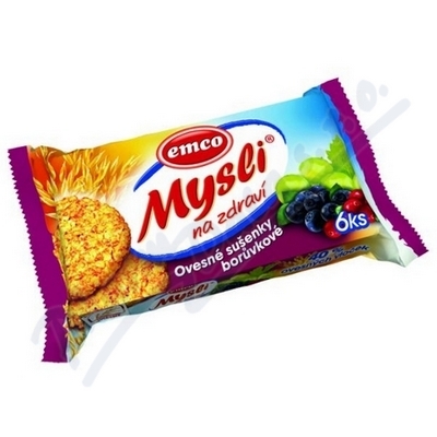 EMCO Mysli sušenky borůvkové 60g