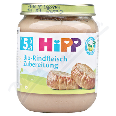 HiPP Hovězí maso BIO 5m125g