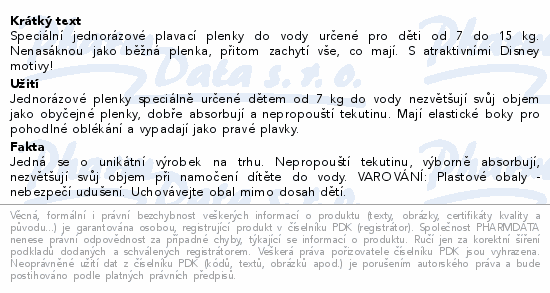 HUGGIES Little Swimmers 3-4 7-15kg 12ks